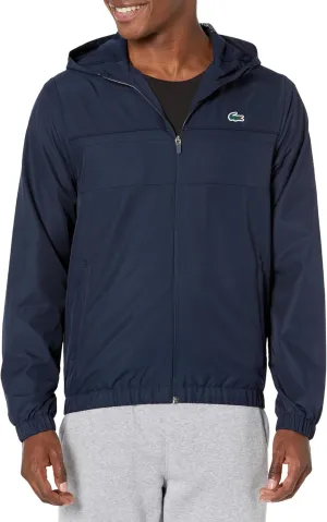 Lacoste Men's Water-Repellent Sport Track Jacket