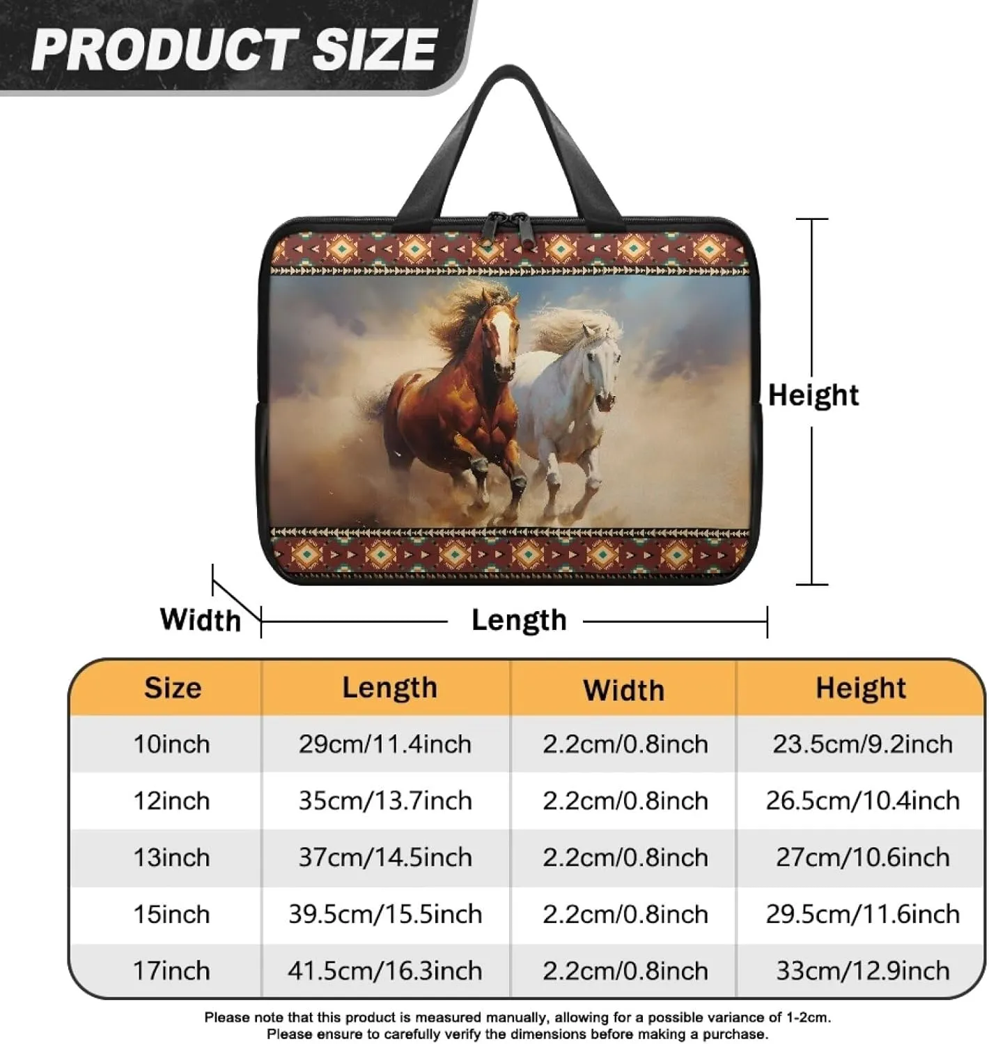 Laptop Bag Case Womens Mens Leather Briefcase with Handle Casual Computer Carrying Bag Cover 10 Inch- 17 Inch