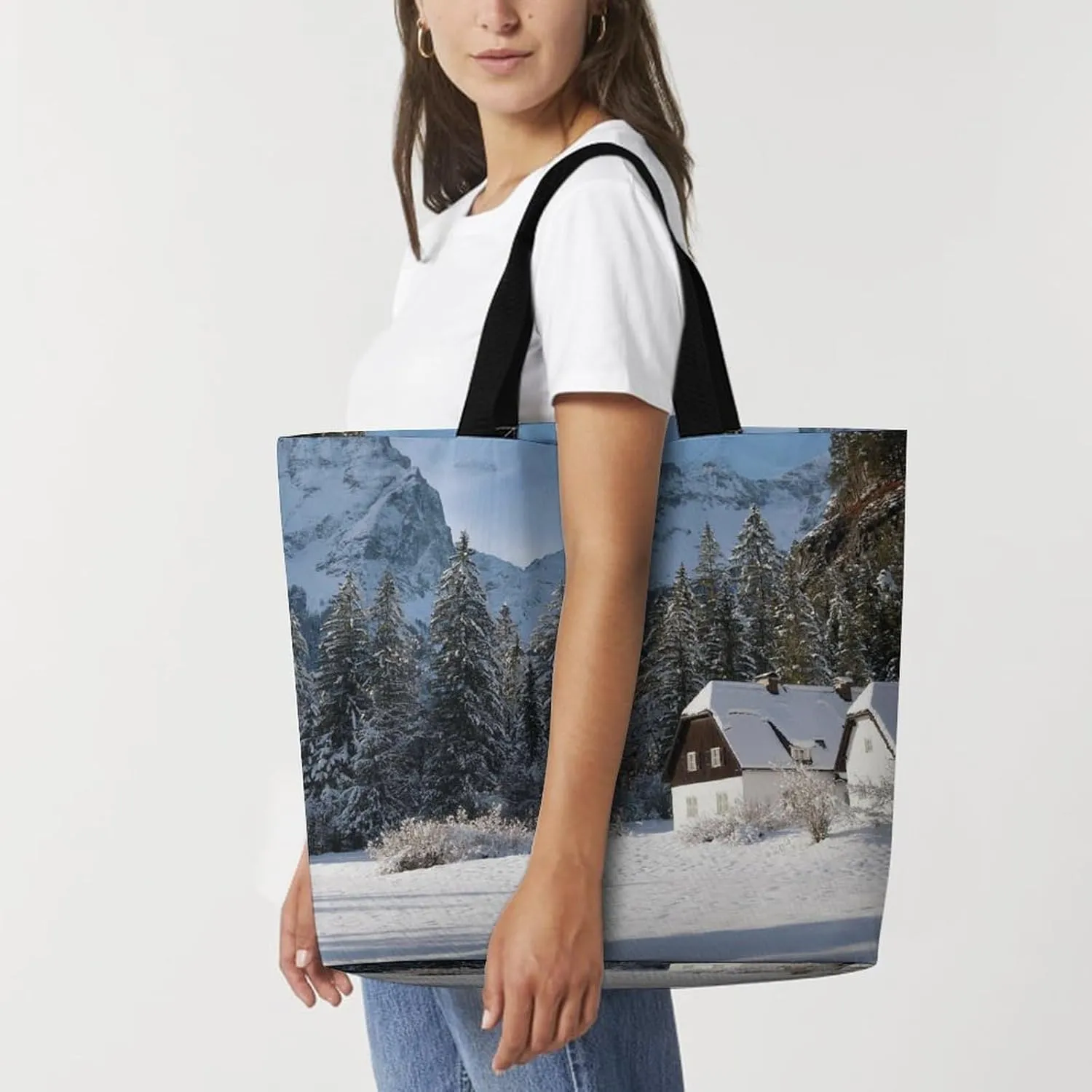 Large Capacity Shopping Tote Bag for Women, Girls
