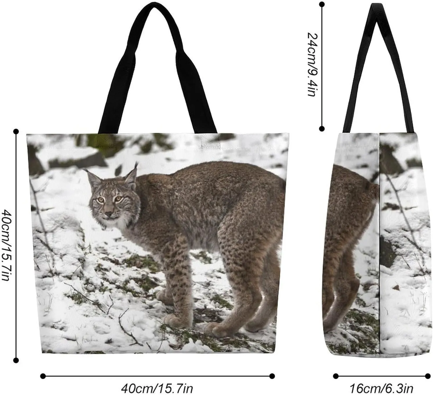 Large Capacity Shopping Tote Bag for Women, Girls