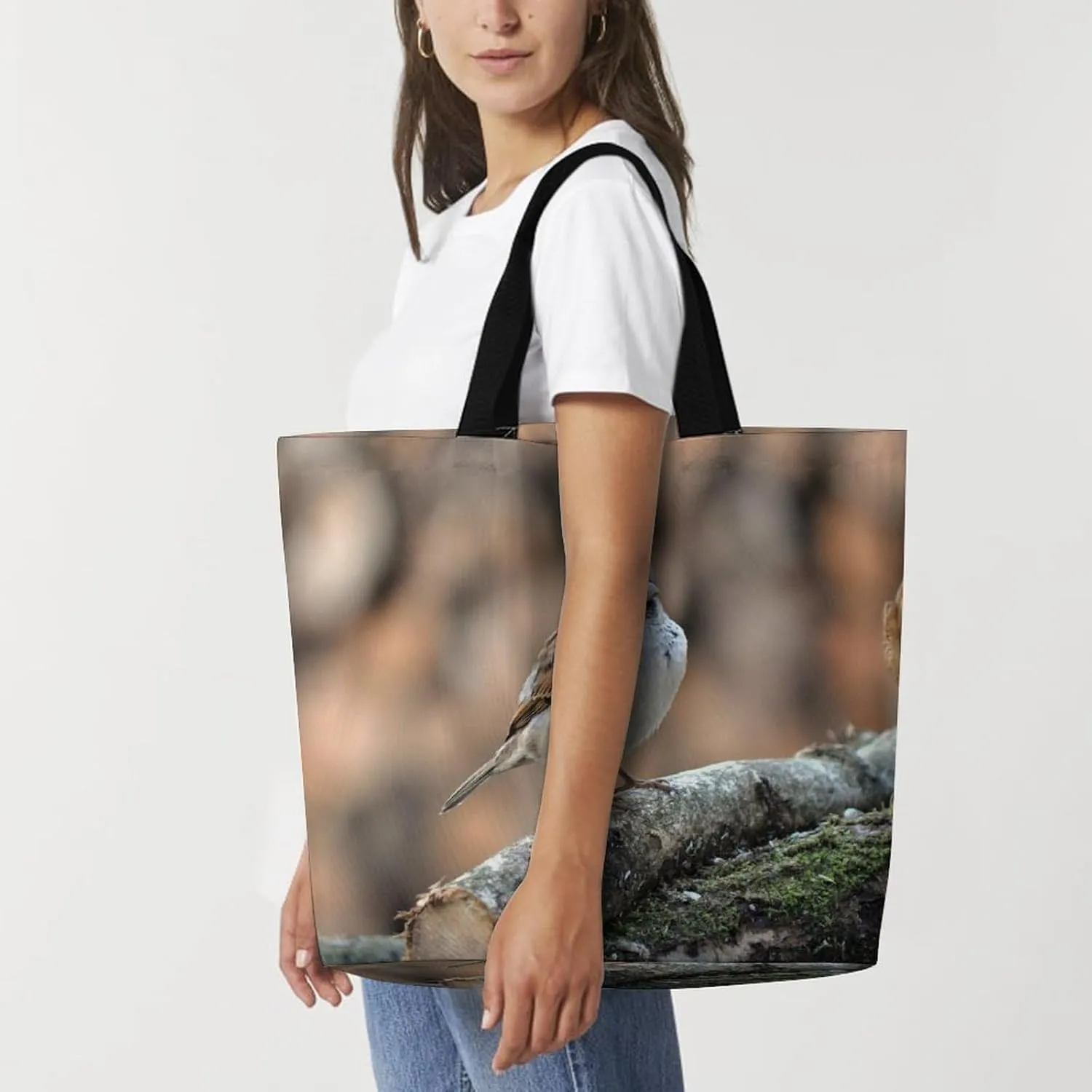 Large Capacity Shopping Tote Bag for Women, Girls