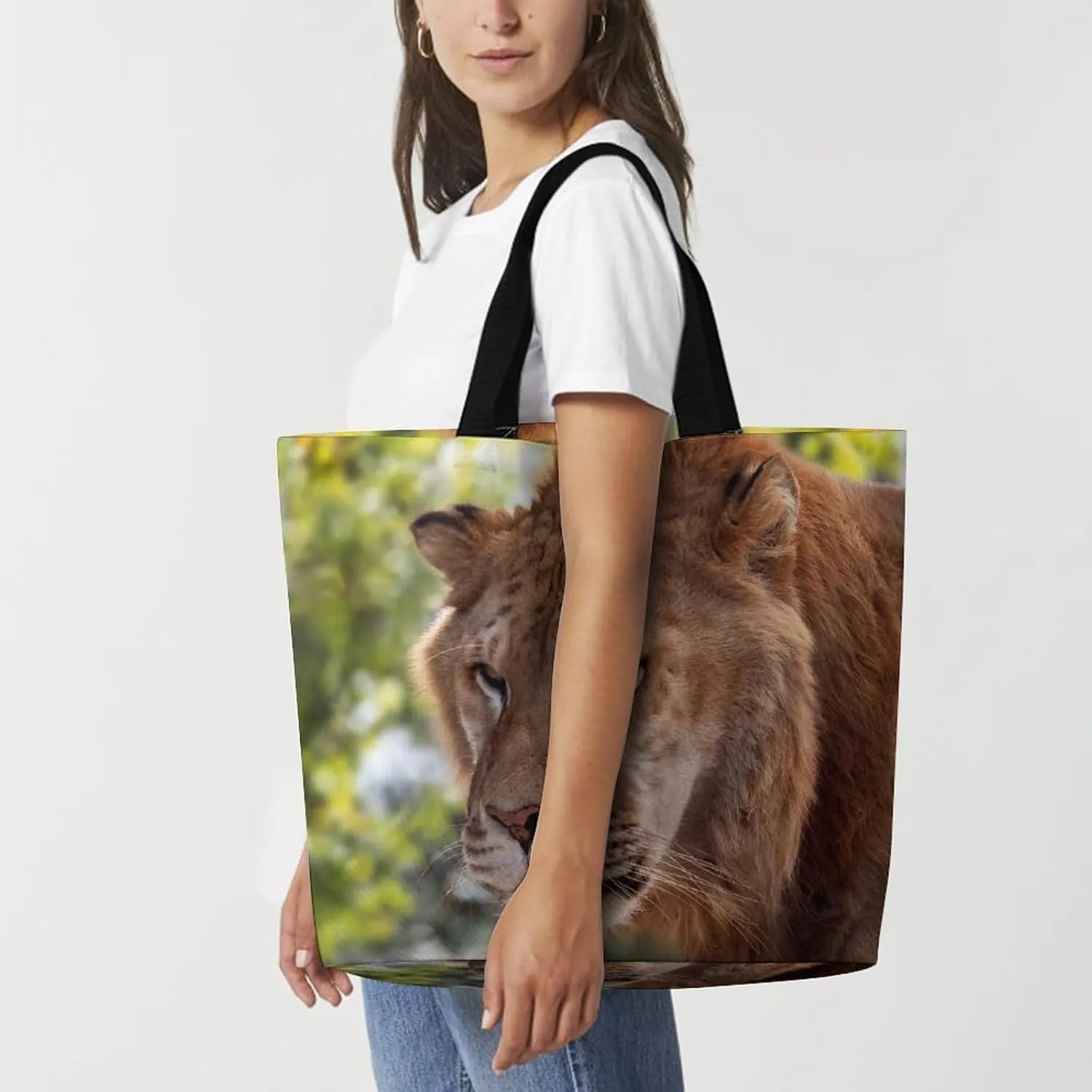 Large Capacity Shopping Tote Bag for Women, Girls
