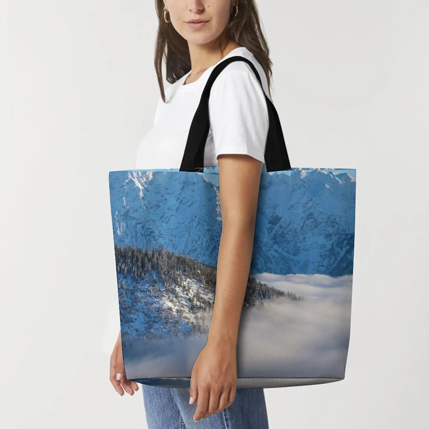 Large Capacity Shopping Tote Bag for Women, Girls