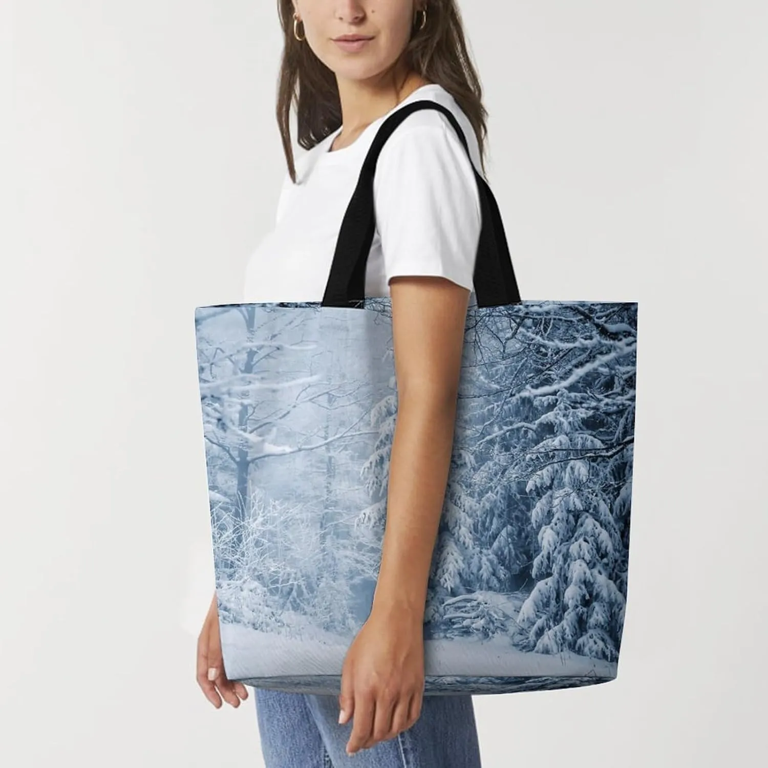 Large Capacity Shopping Tote Bag for Women, Girls