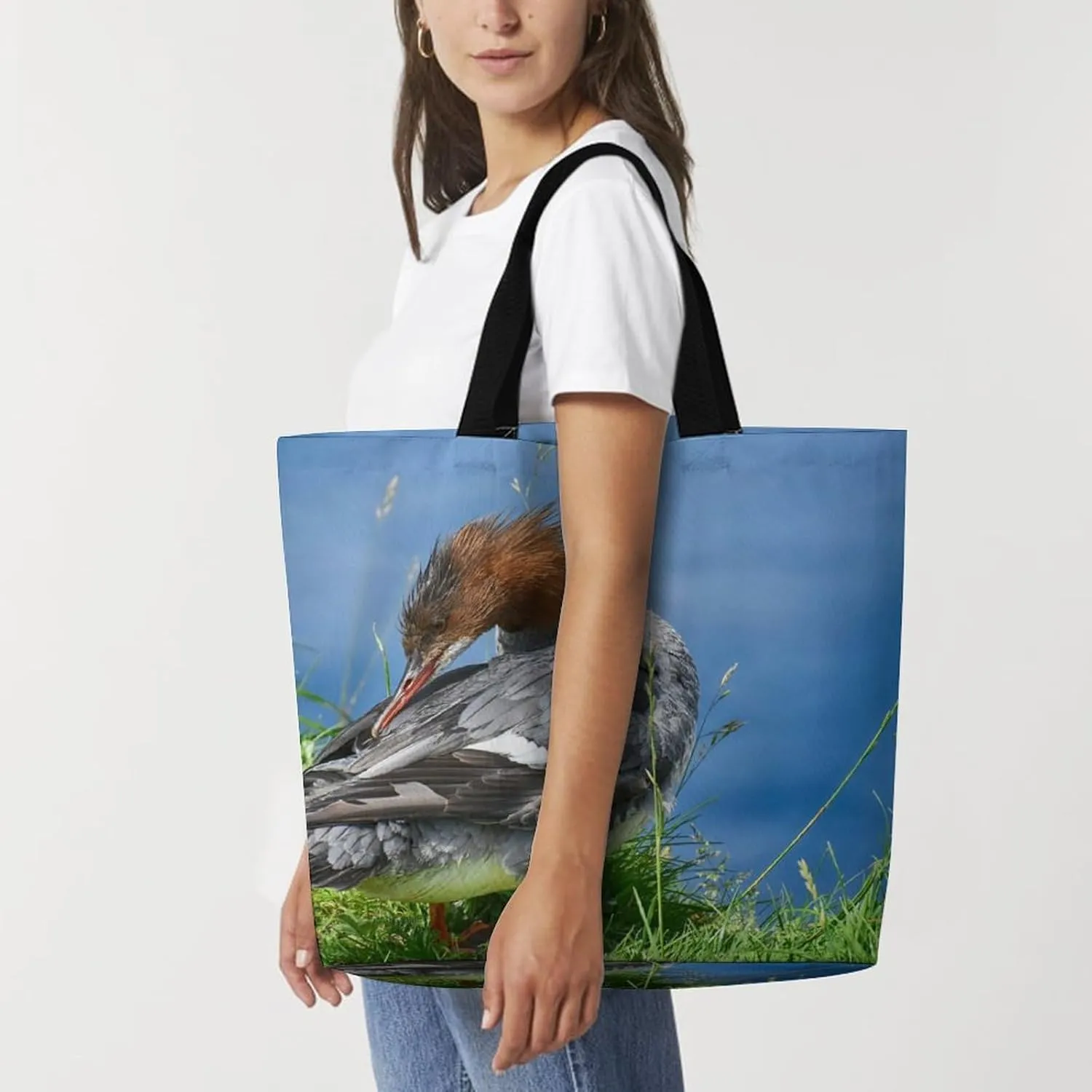 Large Capacity Shopping Tote Bag for Women, Girls