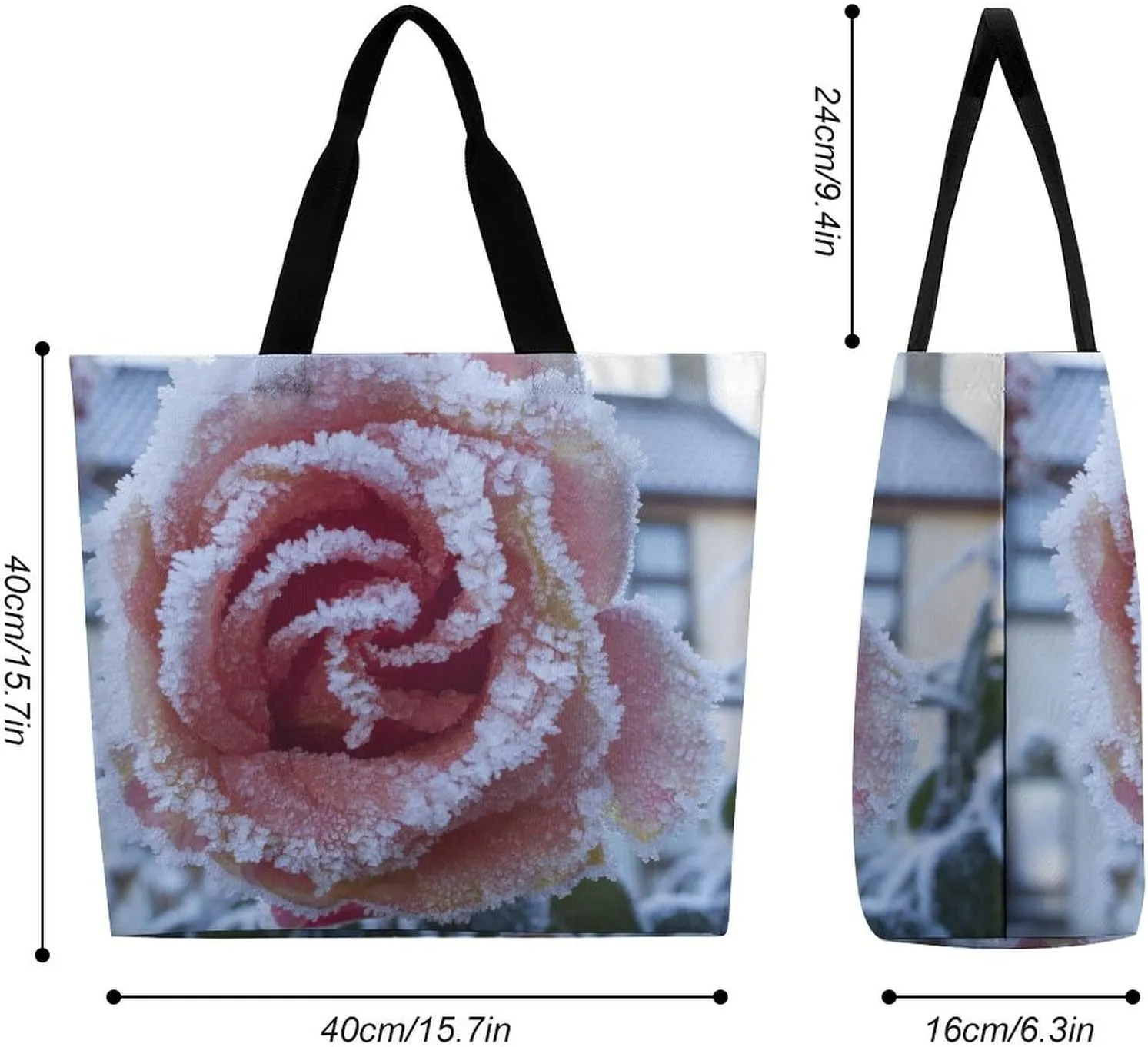 Large Capacity Shopping Tote Bag for Women, Girls