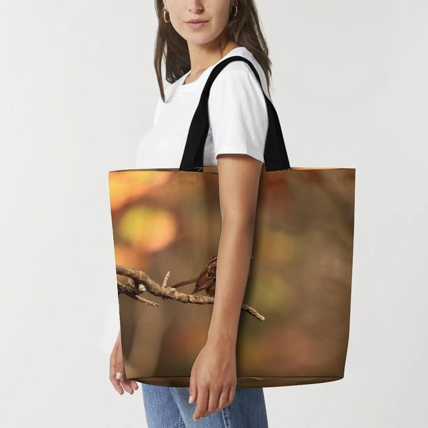 Large Capacity Shopping Tote Bag for Women, Girls