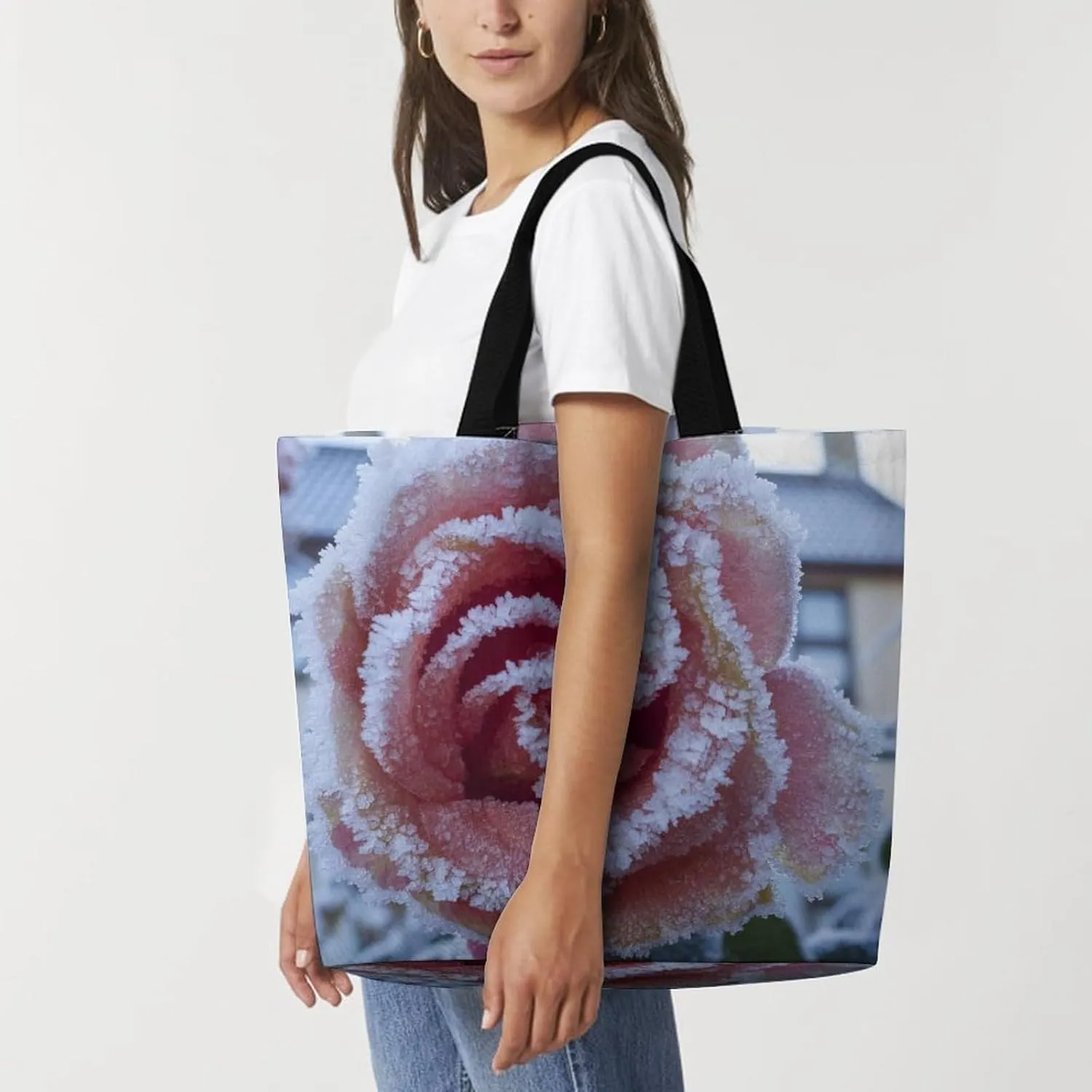 Large Capacity Shopping Tote Bag for Women, Girls