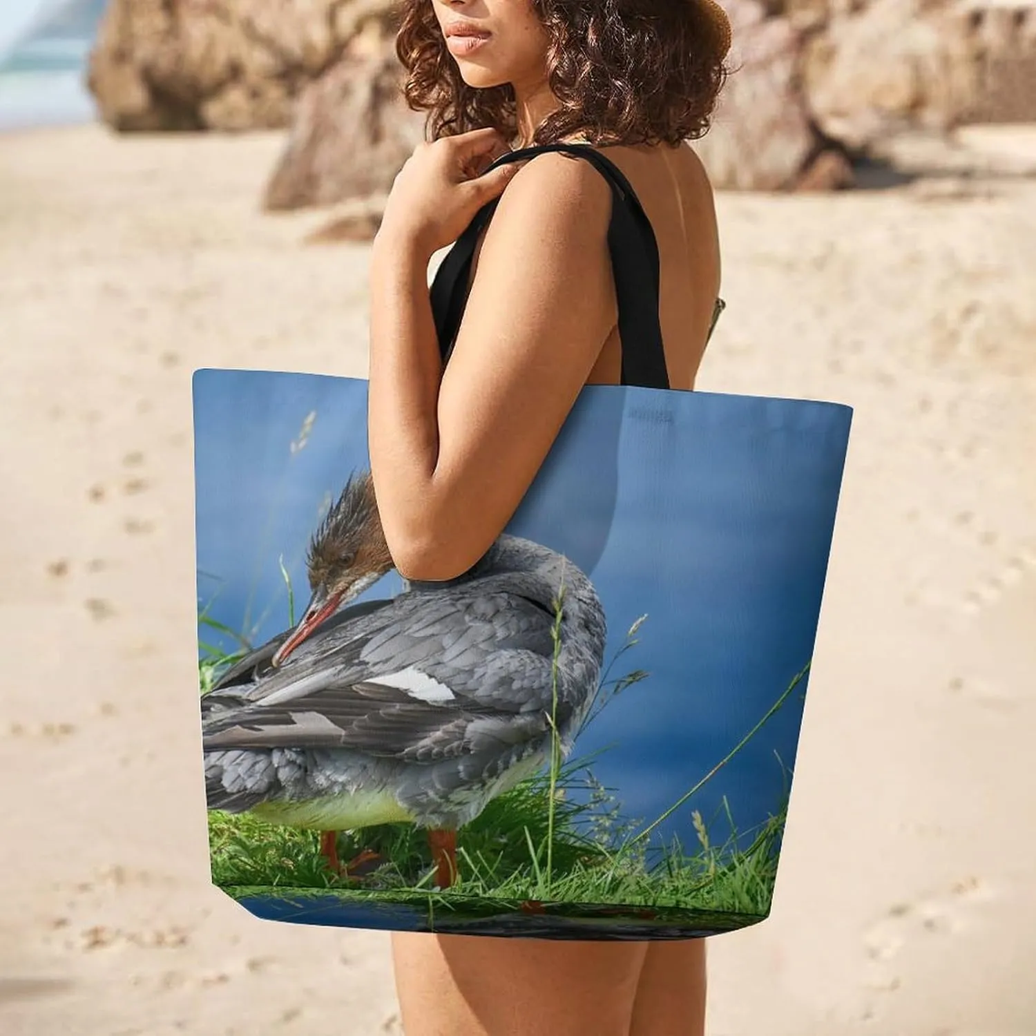 Large Capacity Shopping Tote Bag for Women, Girls