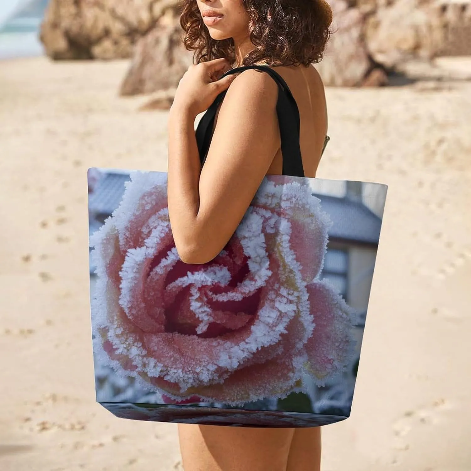 Large Capacity Shopping Tote Bag for Women, Girls