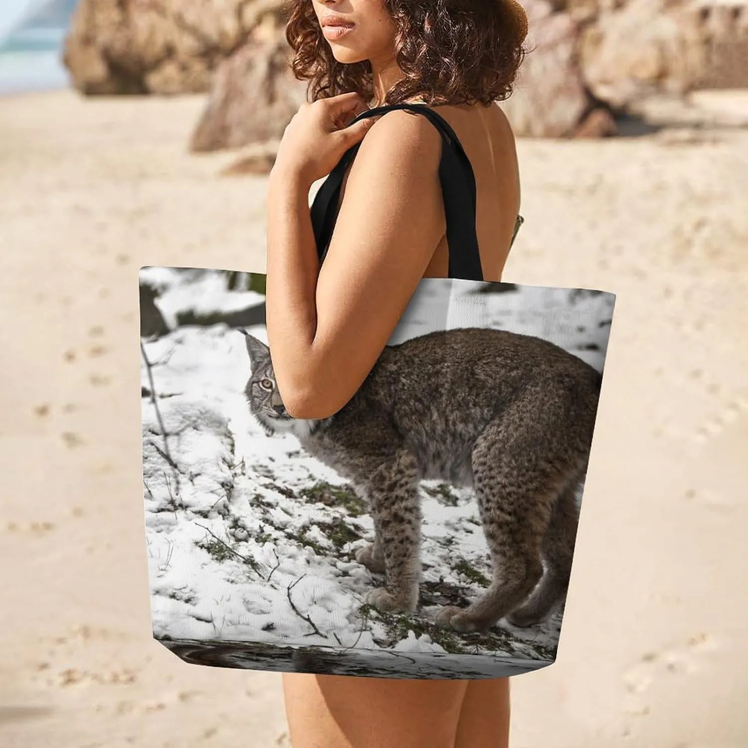 Large Capacity Shopping Tote Bag for Women, Girls