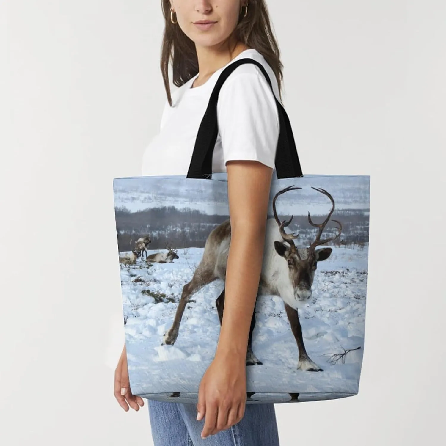 Large Capacity Shopping Tote Bag for Women, Girls