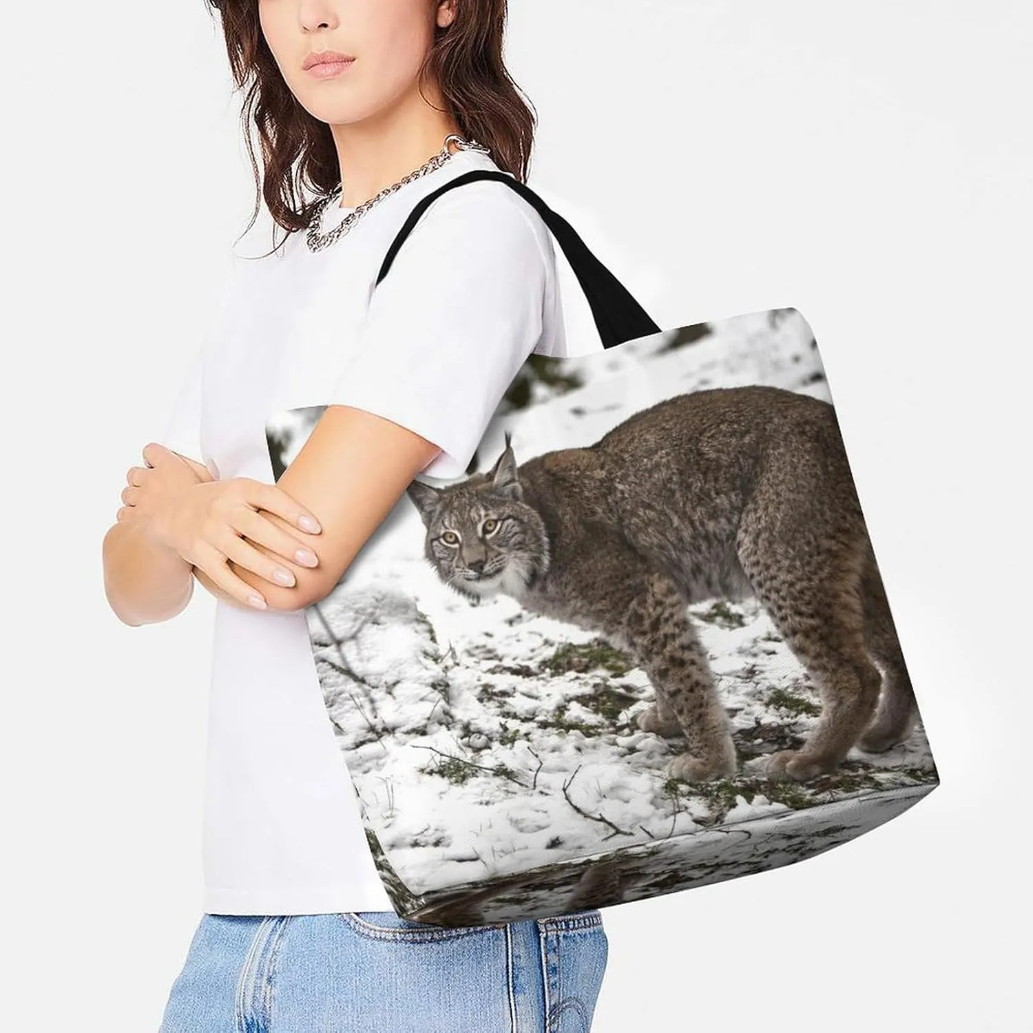 Large Capacity Shopping Tote Bag for Women, Girls
