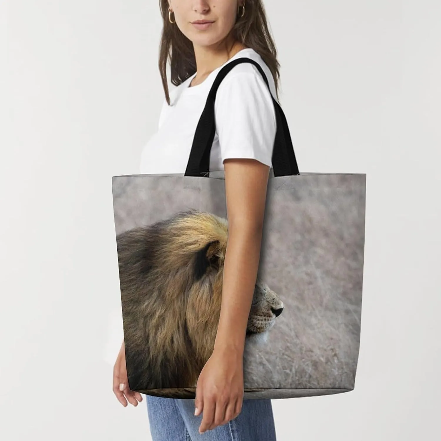 Large Capacity Shopping Tote Bag for Women, Girls