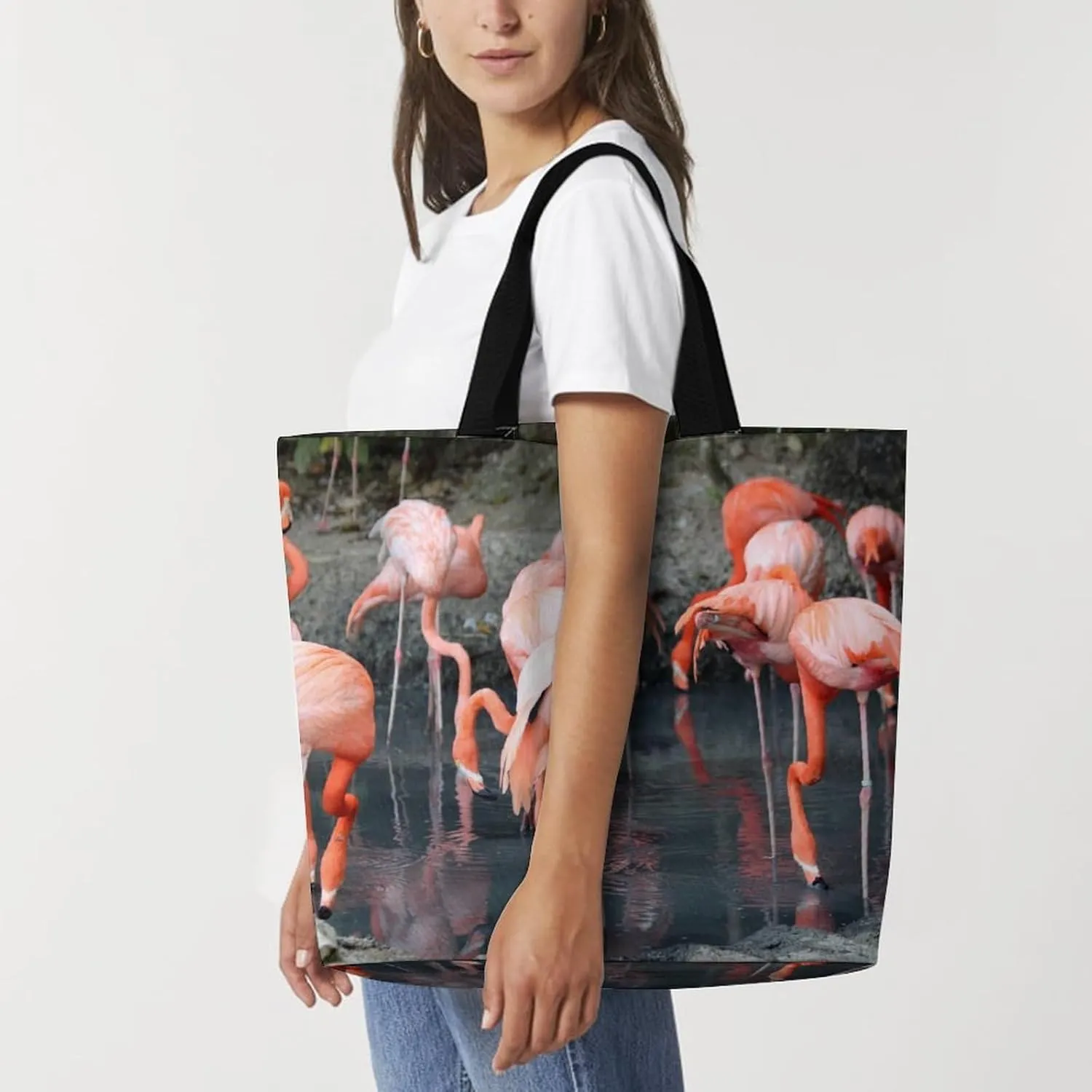 Large Capacity Shopping Tote Bag for Women, Girls