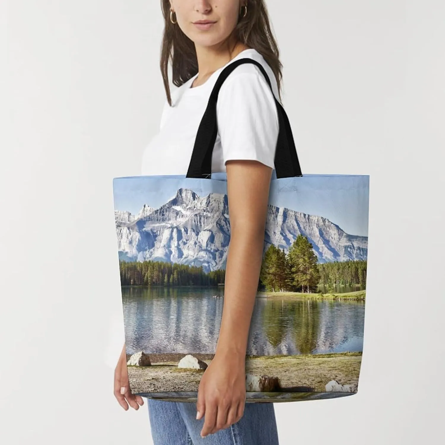 Large Capacity Shopping Tote Bag for Women, Girls
