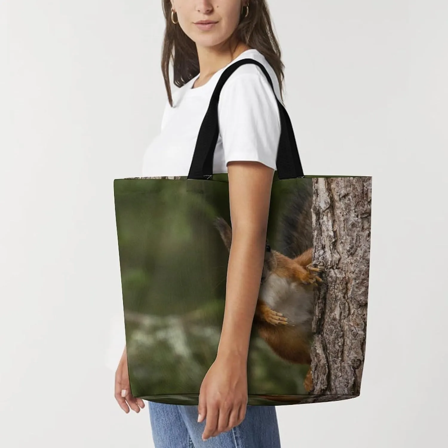 Large Capacity Shopping Tote Bag for Women, Girls