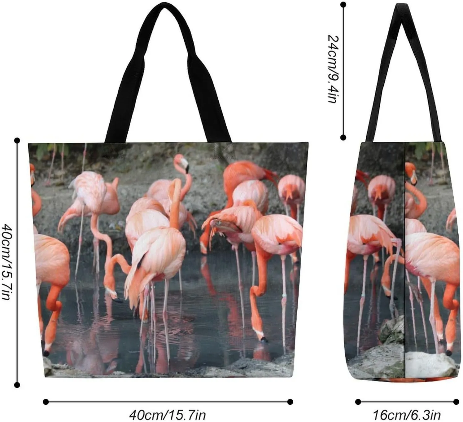 Large Capacity Shopping Tote Bag for Women, Girls