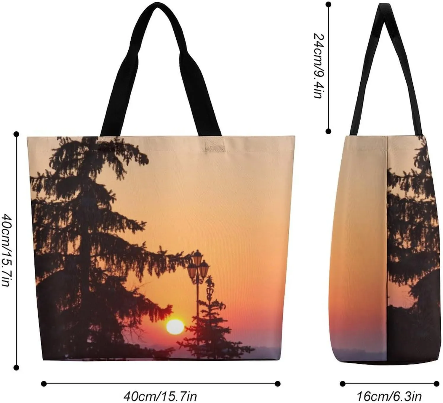 Large Capacity Shopping Tote Bag for Women, Girls