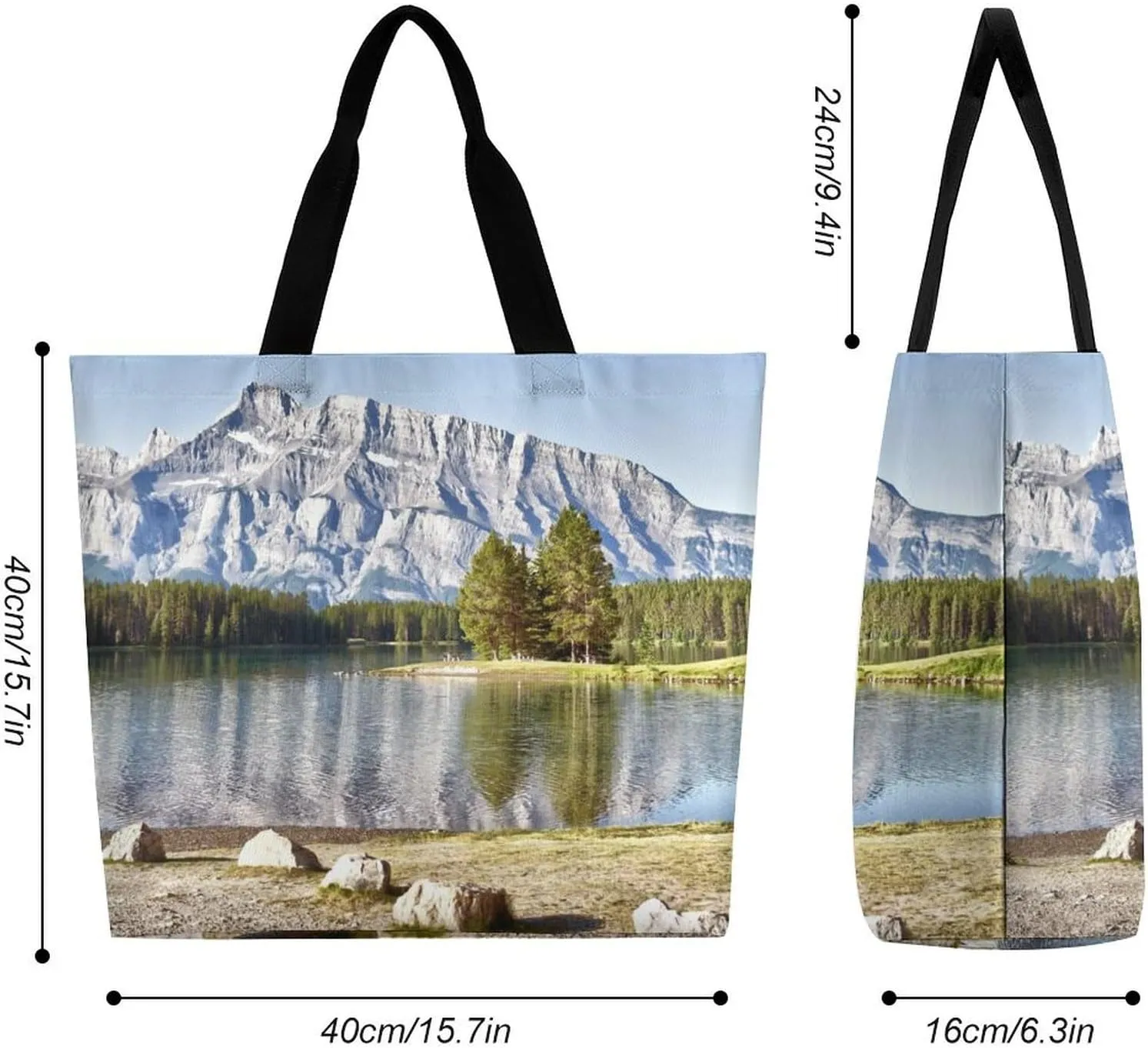 Large Capacity Shopping Tote Bag for Women, Girls