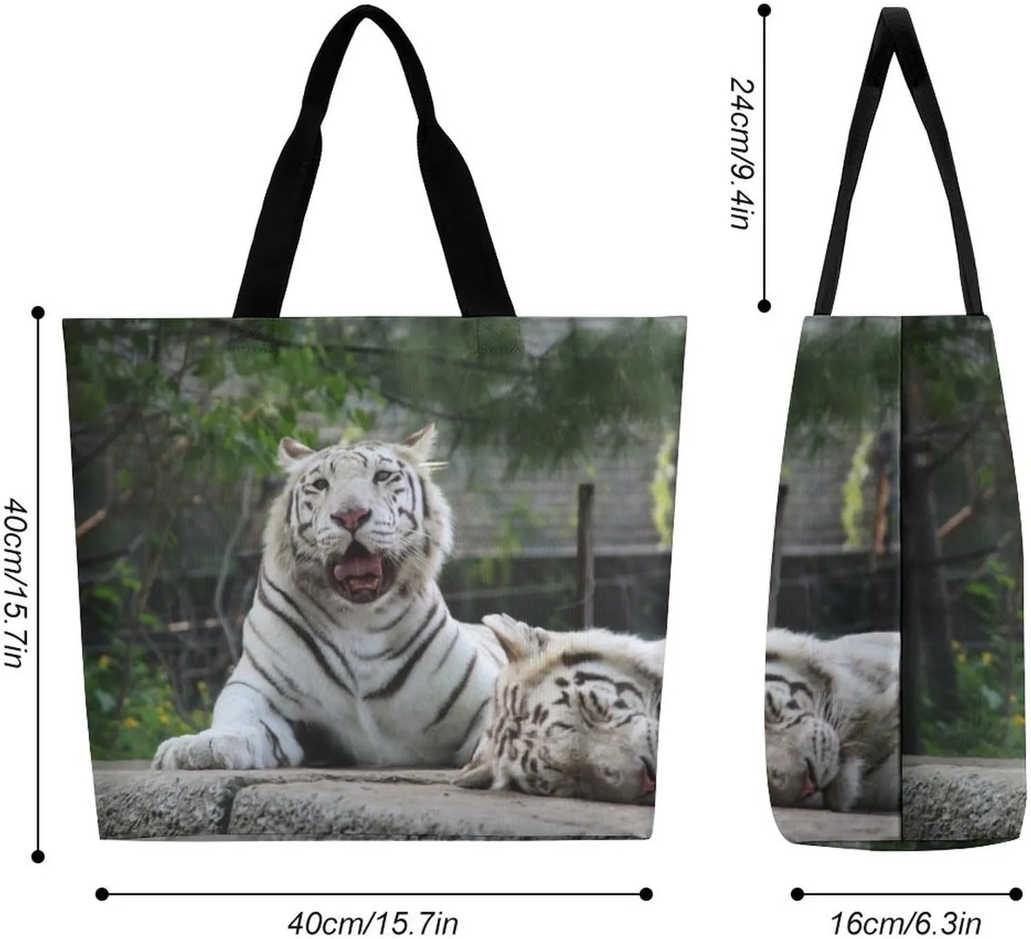 Large Capacity Shopping Tote Bag for Women, Girls