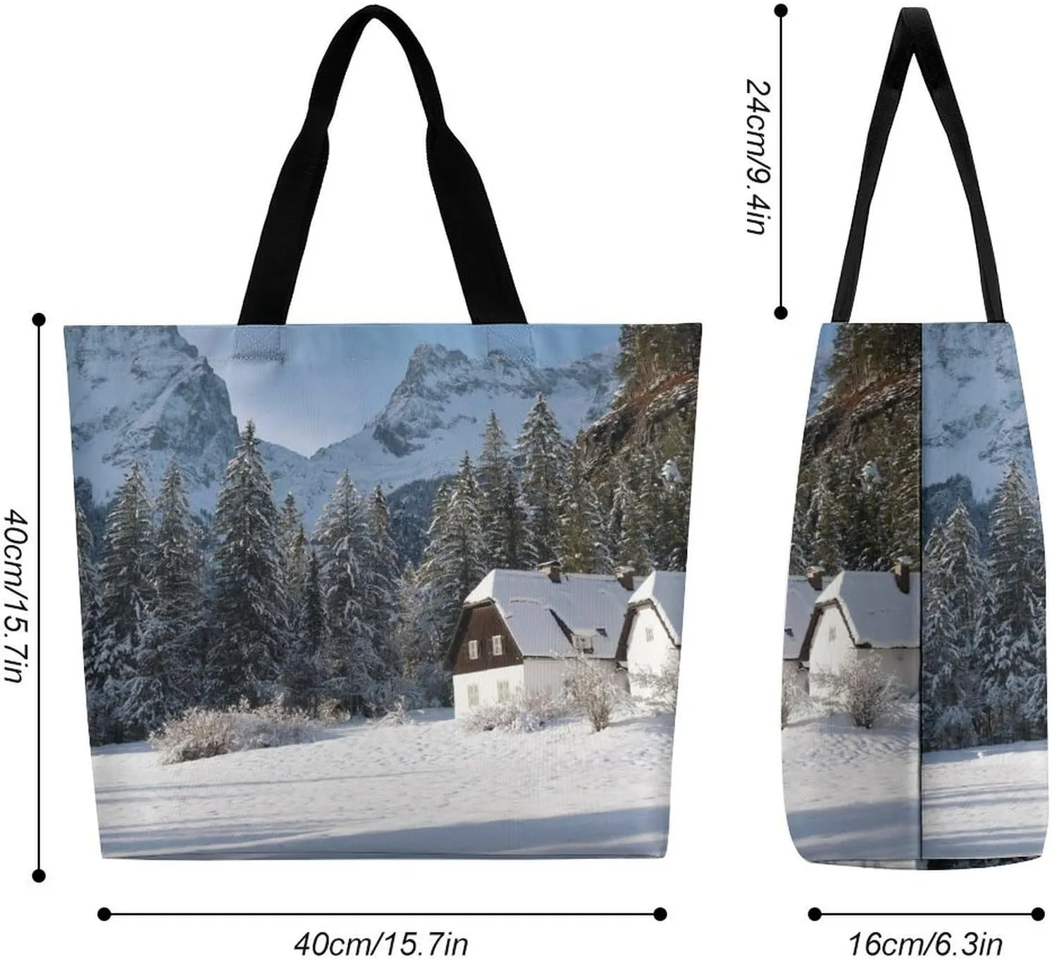 Large Capacity Shopping Tote Bag for Women, Girls