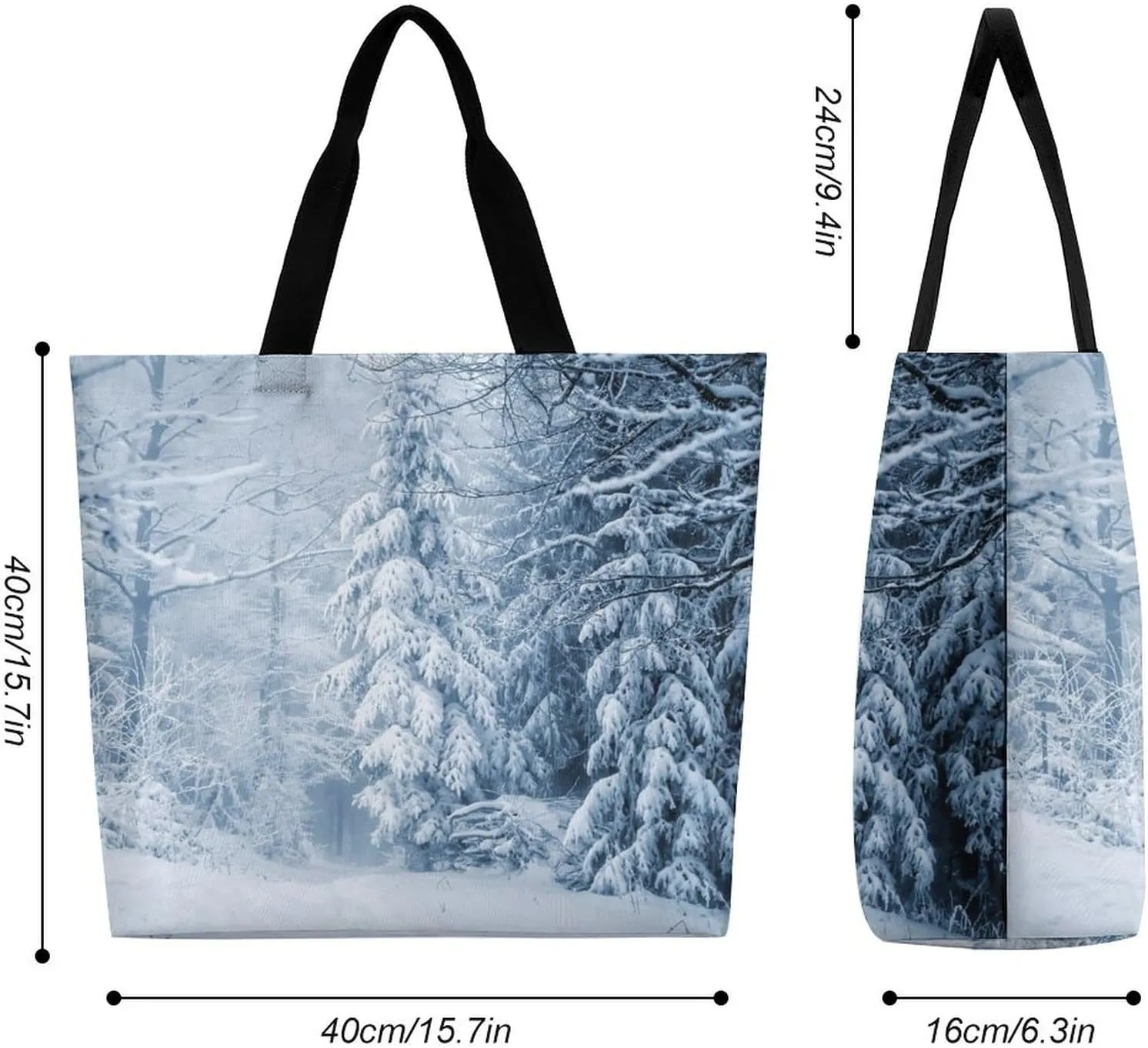 Large Capacity Shopping Tote Bag for Women, Girls