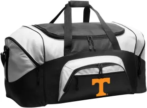 LARGE Tennessee Vols Duffel Bag University of Tennessee Suitcase or Gym Bag For Men Or Her (Black)