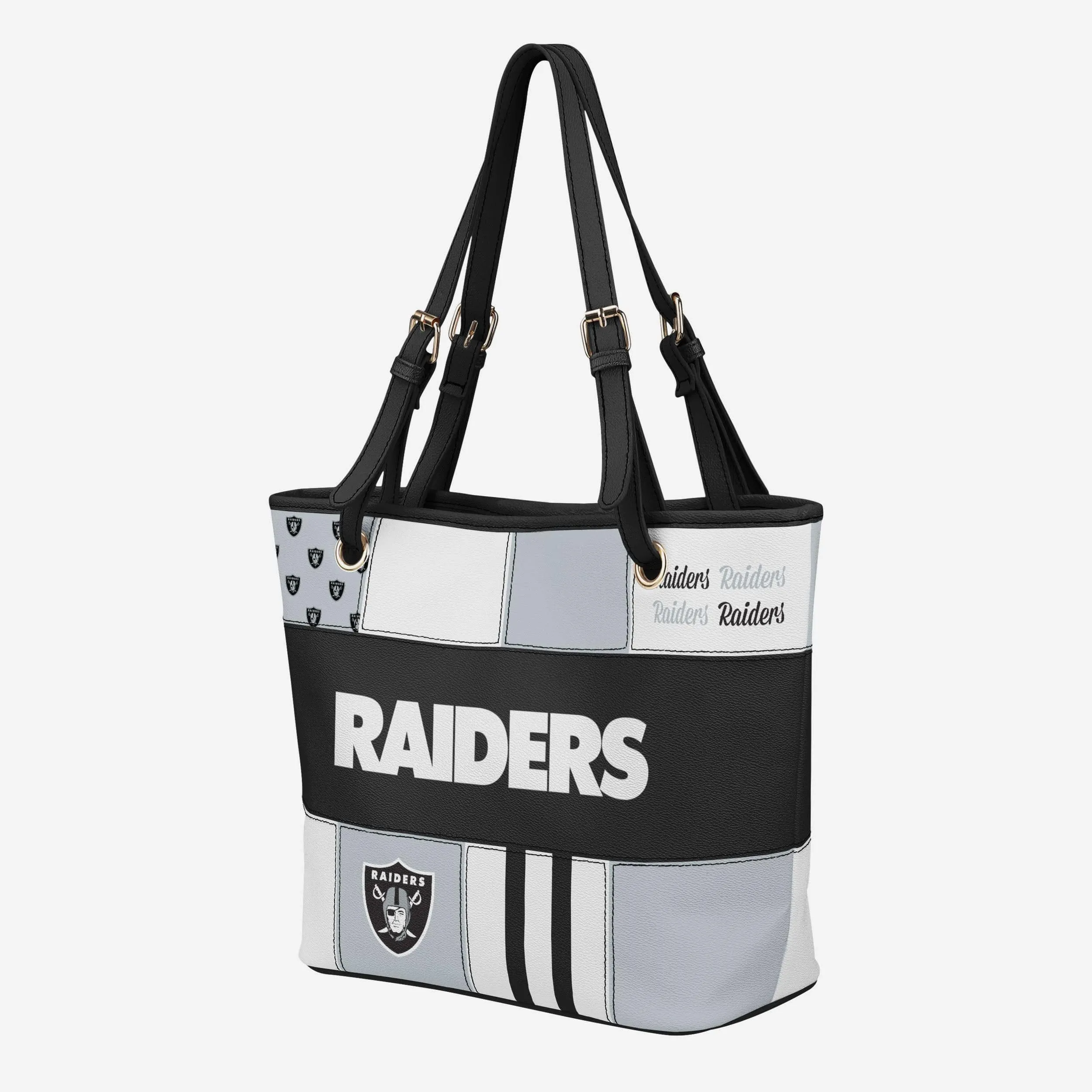 Las Vegas Raiders Printed Collage Tote