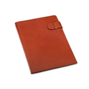 Leather Document Folder - Havana Tan
