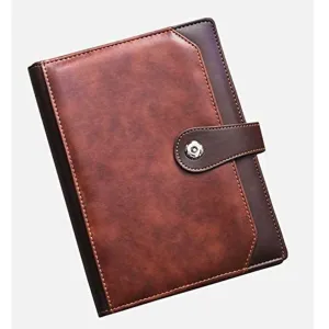 Leather Planner Journal Lined Paper