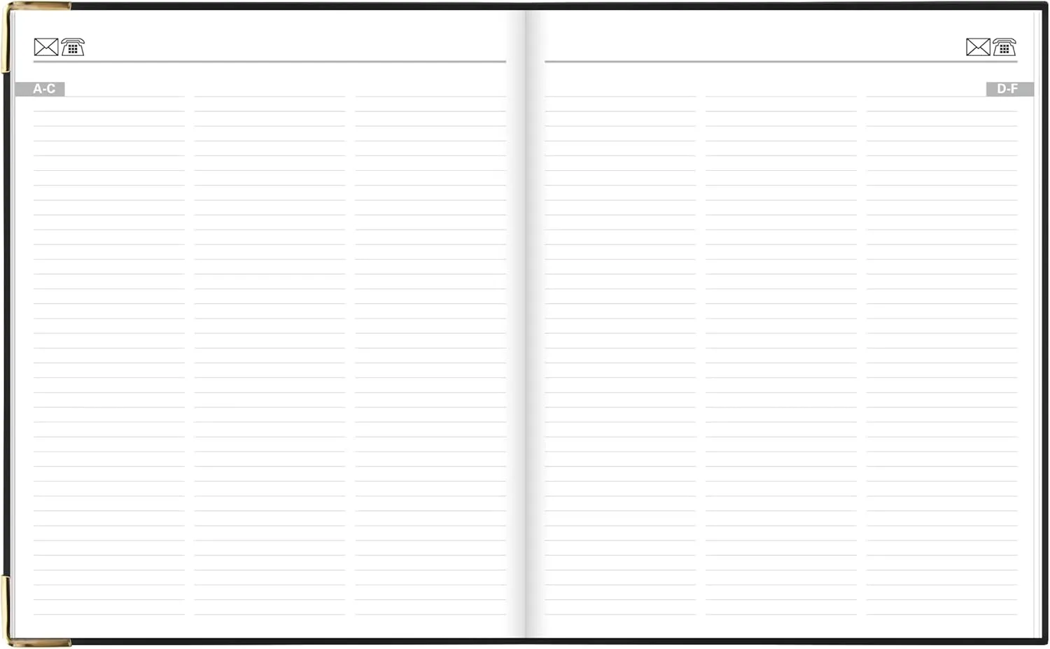 Letts of London Roma 2025 Weekly Planner, 12 Months, January to December, Italian Leather, Quarto Size, 10.25" x 8.25", English, Black (C33YIBK-25)