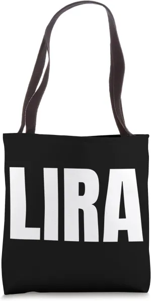 Lira Surname Team Costume Hispanic Spanish Family Tote Bag