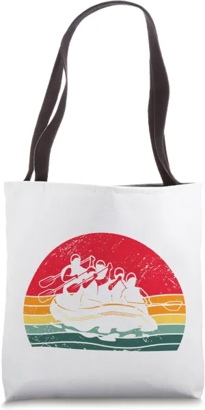 Live laugh raft Whitewater Rafting Tote Bag