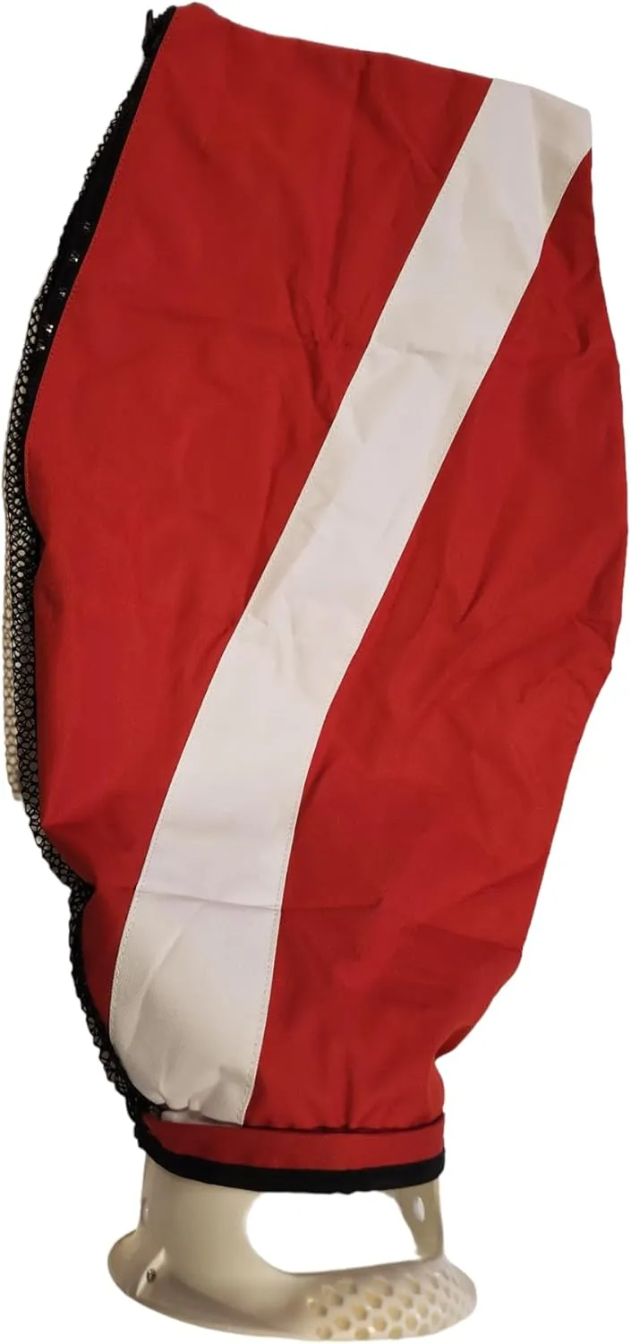 Lobster Inn - Larger Capacity Deluxe Zipper Canvas Material - Premium Lobstering Bag Snag Free Dive Flag Puncture Resistant Bottom Zipper - Upgrade Your Lobster Hunting