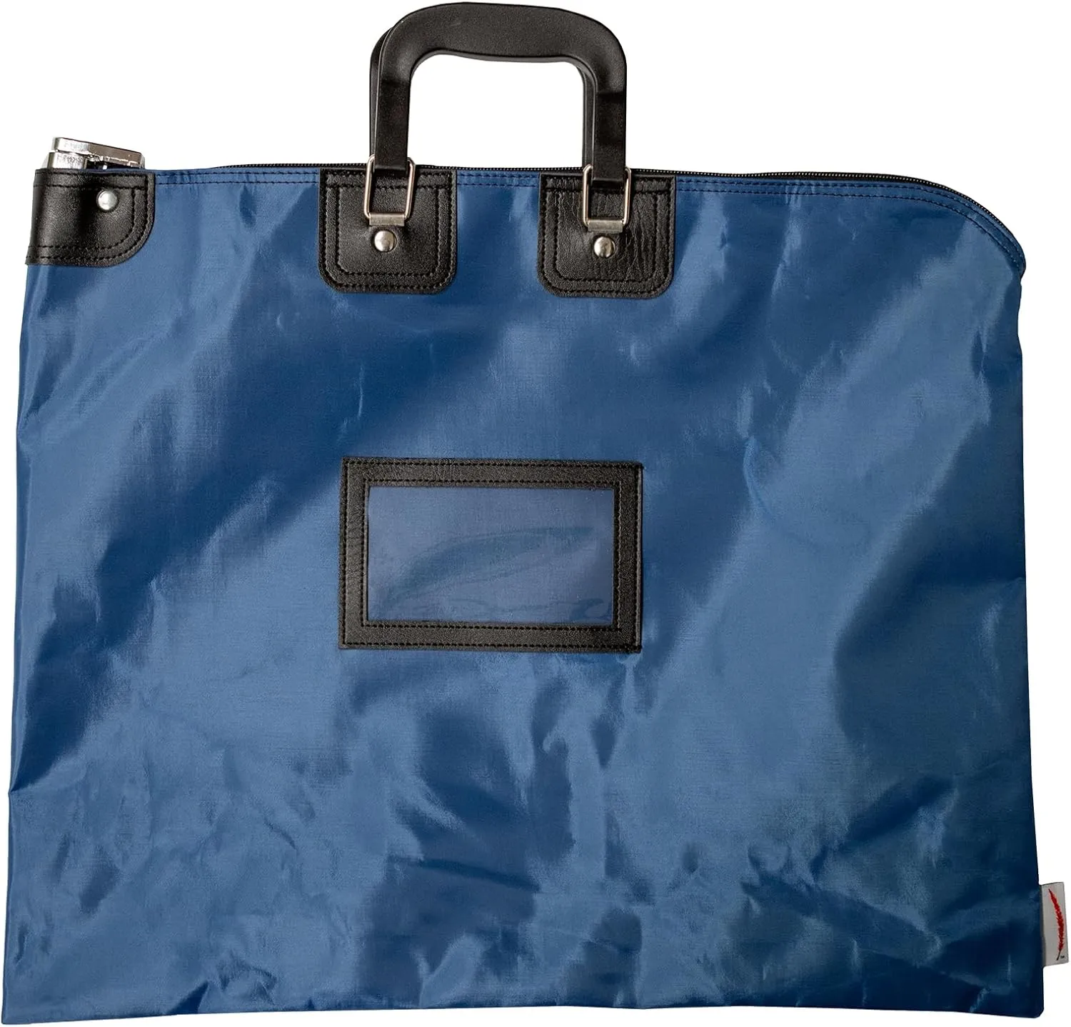 Locking Document Bag with Handles, HIPAA Compliant, 15 x 19 inch (Navy Blue)
