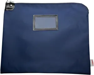 Locking Document HIPAA Bag,15 x 19 inch (Navy Blue)