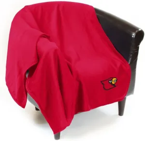 Logo Brands Officially Licensed NCAA Unisex Sweatshirt Blanket, One Size, Team Color