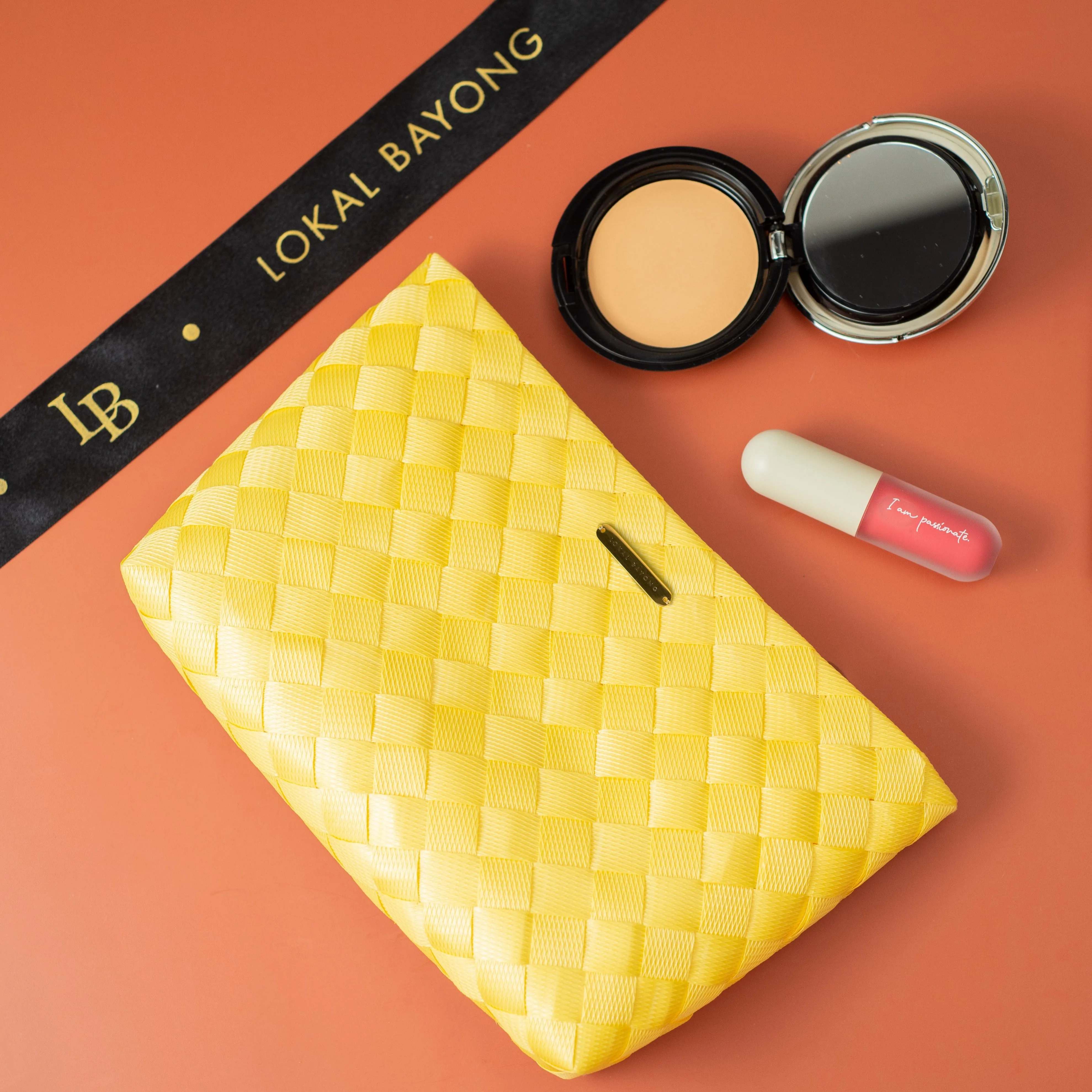 Lokal Bayong Carmencita Hand-Woven Clutch Bag