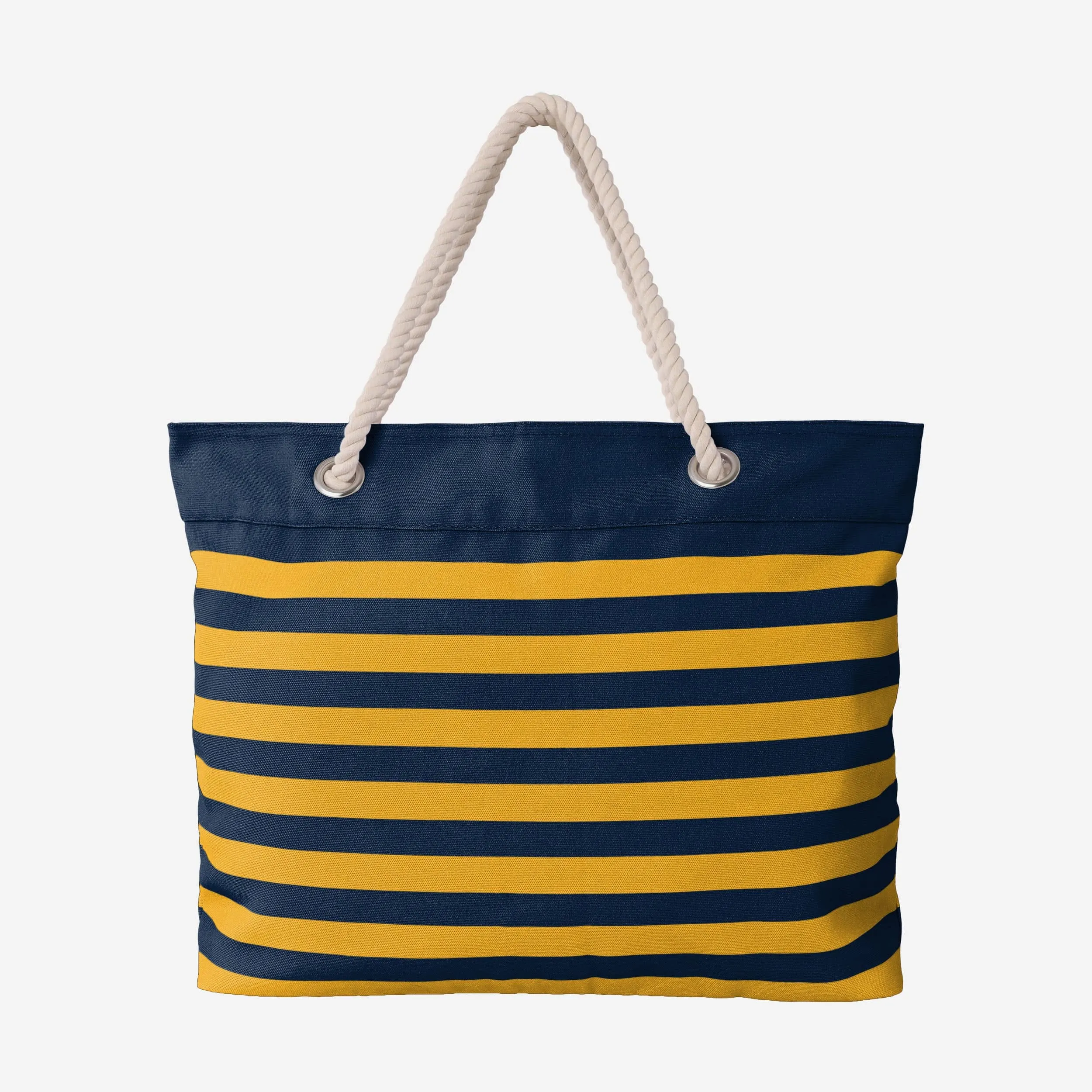 Los Angeles Chargers Nautical Stripe Tote Bag