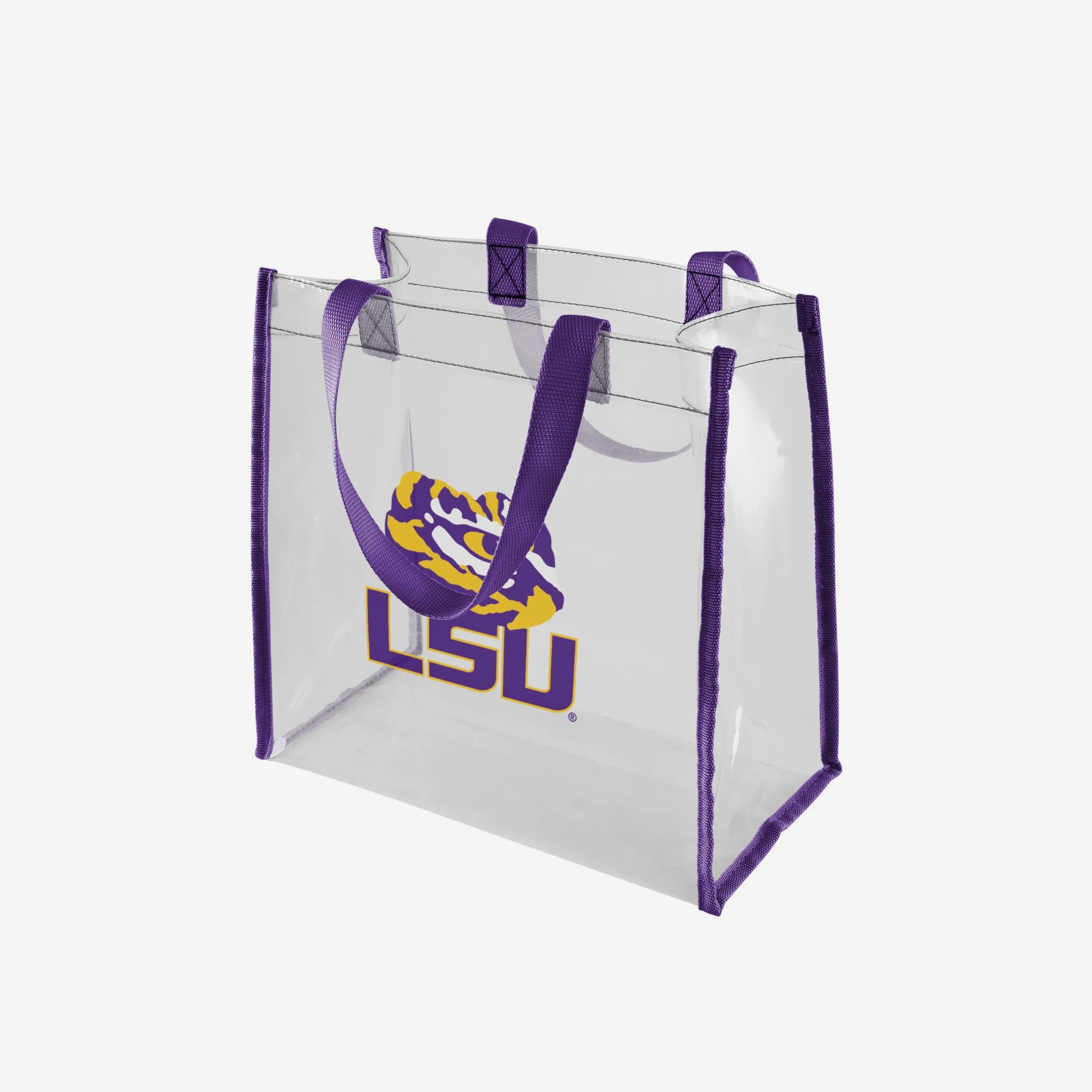 LSU Tigers Clear Reusable Bag