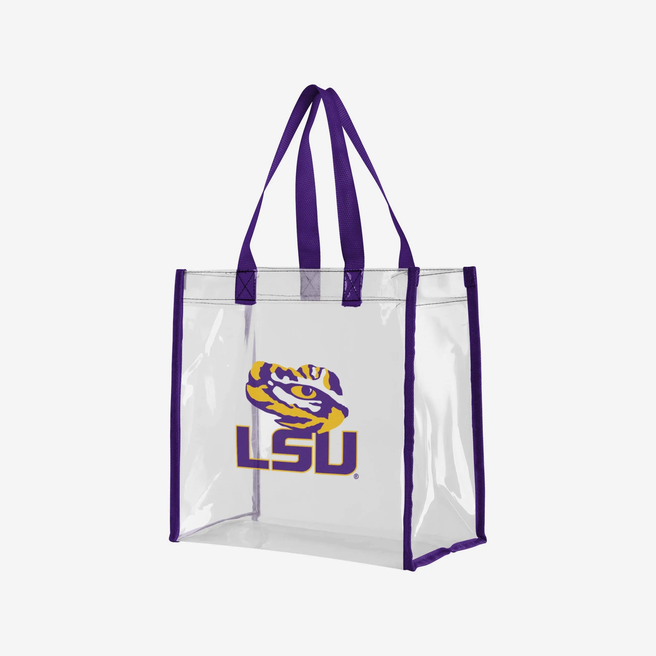 LSU Tigers Clear Reusable Bag