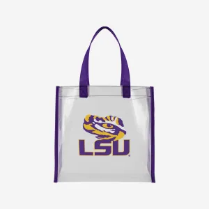 LSU Tigers Clear Reusable Bag