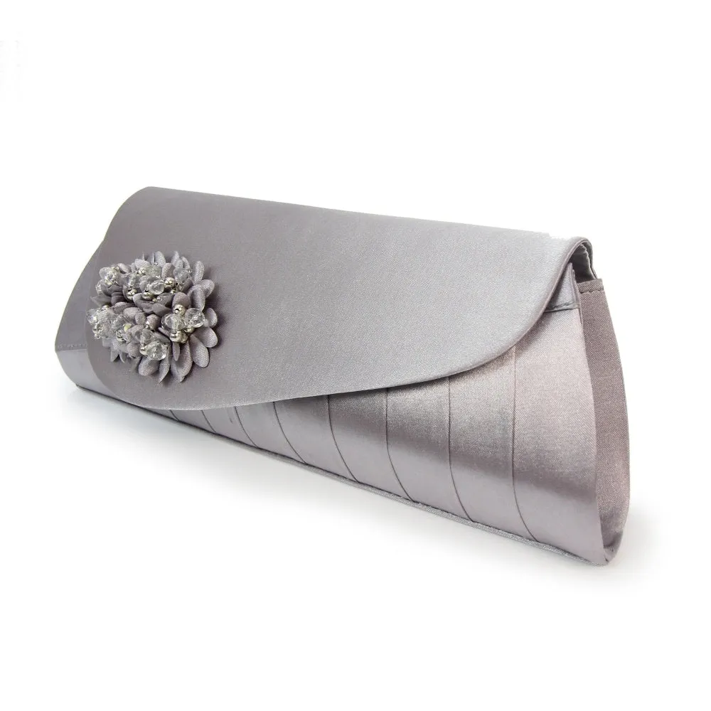 Lunar  Sabrina corsage handbag  Dark grey