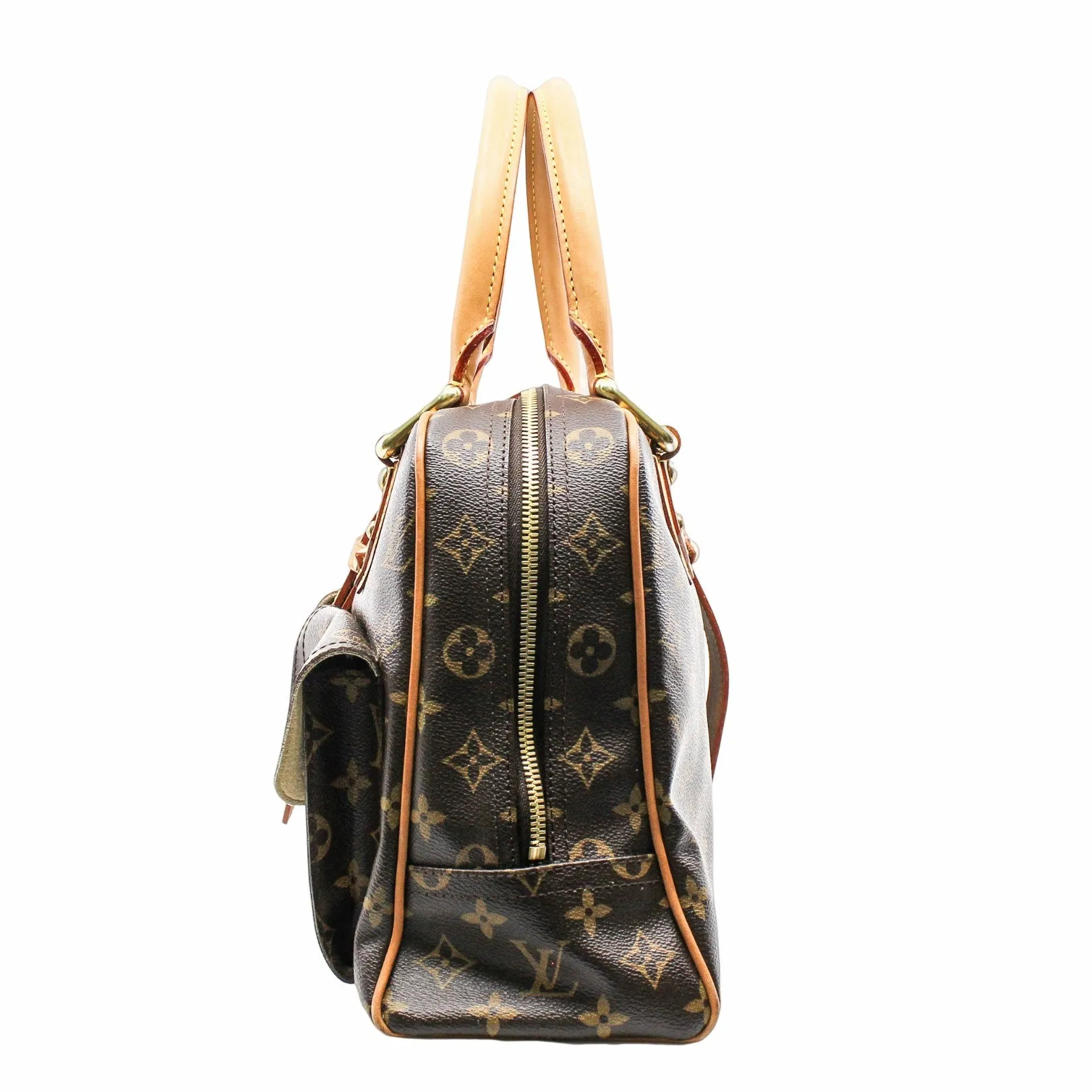 MANHATTAN tote zippy monogram ghw
