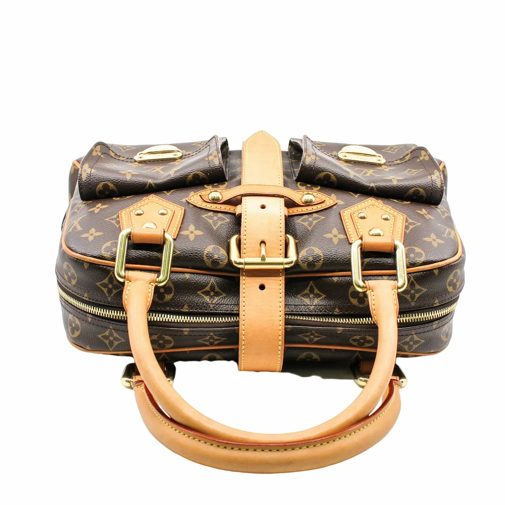 MANHATTAN tote zippy monogram ghw
