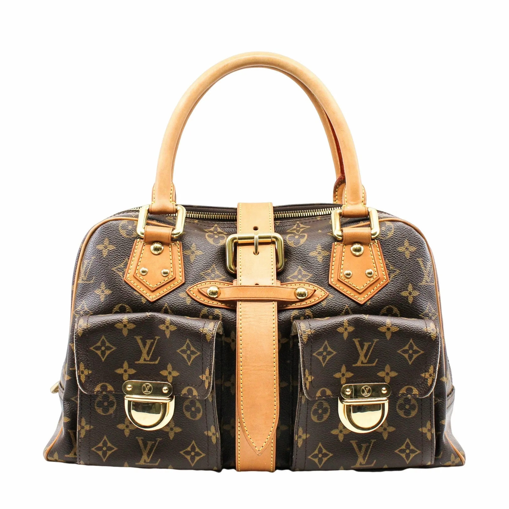 MANHATTAN tote zippy monogram ghw