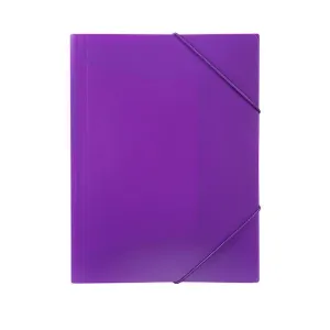 Marbig document file a4 purple