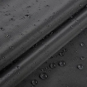 Marine Waterproof Fabric Sun-Protection UPF50  Material 60" Wide by 108" UV-Resistant Blackout, Lightweight Durable Ripstop Canvas Material for Tarp Tent Poncho Rainfly Pack, Black