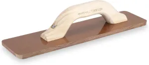 MARSHALLTOWN Resin Hand Floats, Wood Handle Material, 356 Millimeter Length, Square End, Made In The USA, 4500W